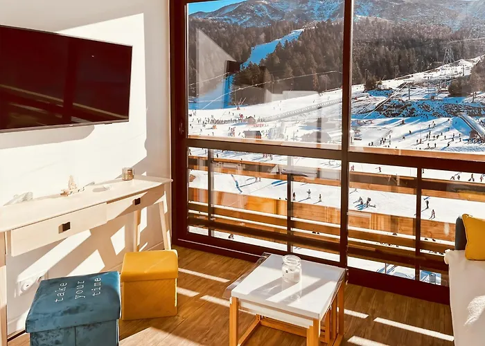 Le Griou Aux Pieds Sur Les Pistes, 8pers, Coeur Station, Le Lioran Апартаменты